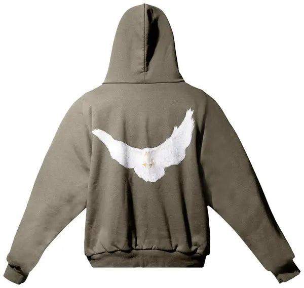 Yeezy Gap Engineered by Balenciaga Dove Shrunken Hoodie 'Beige'