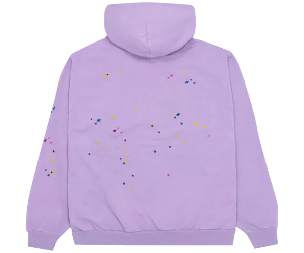 Sp5der Açaí Hoodie 'Purple'