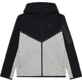 Nike Tech Fleece Zip Hoodie Black/Grey (GS)