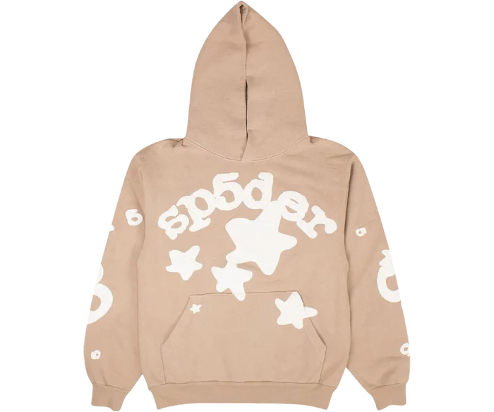 Sp5der Beluga Hoodie 'Brown'