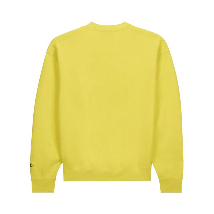 Nike x Nigo NRG Fleece Crew Sweatshirt Yellow