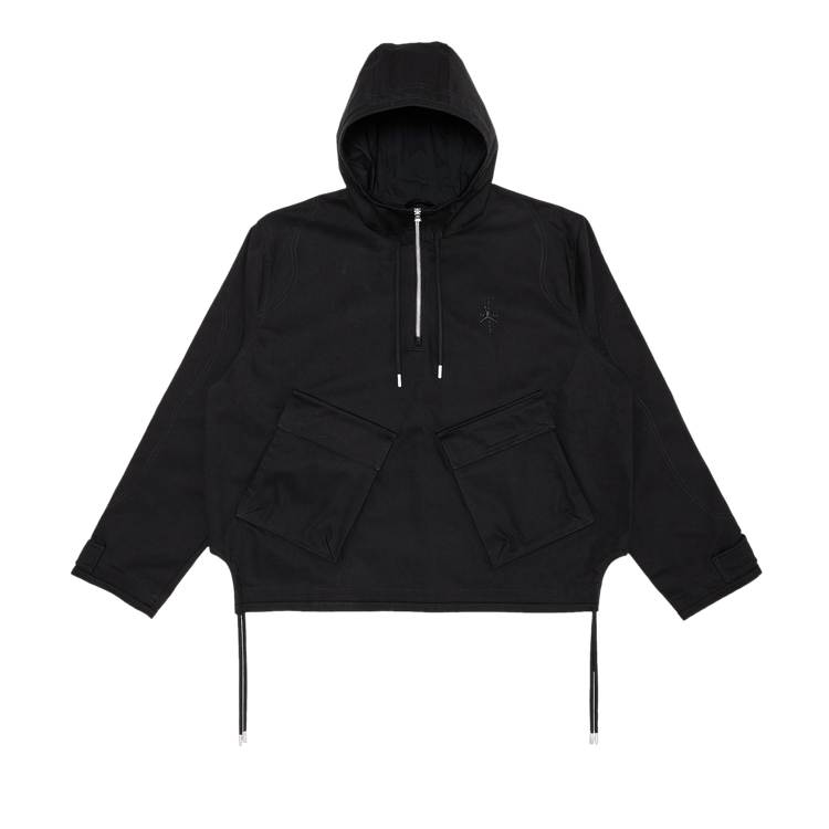 Air Jordan x Travis Scott 1/2-Zip Jacket 'Black'