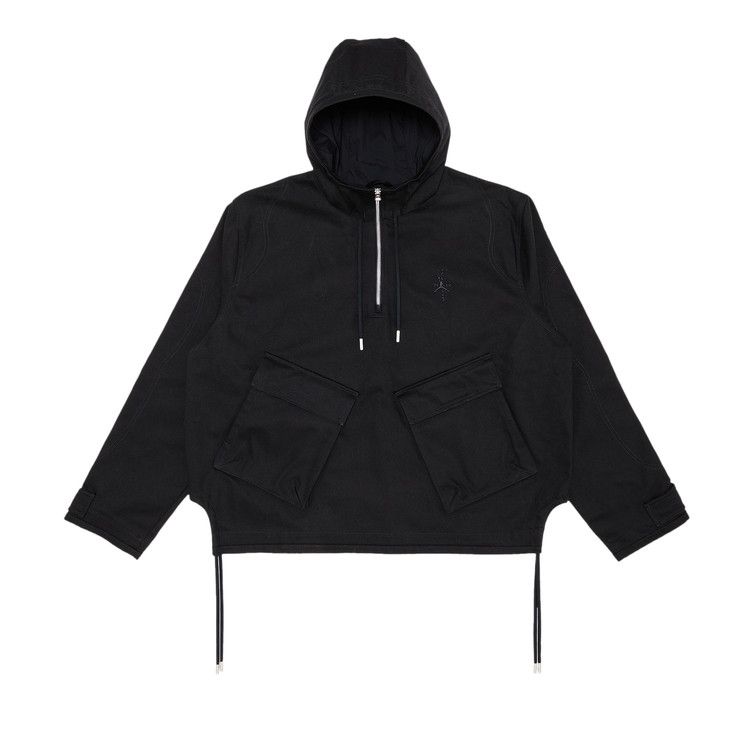 Air Jordan x Travis Scott 1/2-Zip Jacket 'Black'