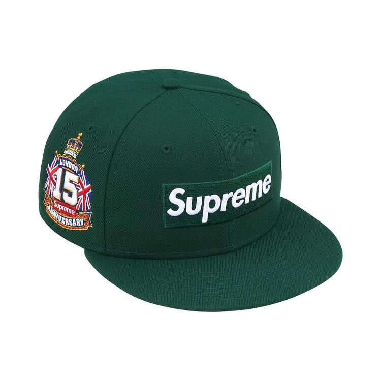 Supreme Shop Box Logo New Era 'Dark Green London'