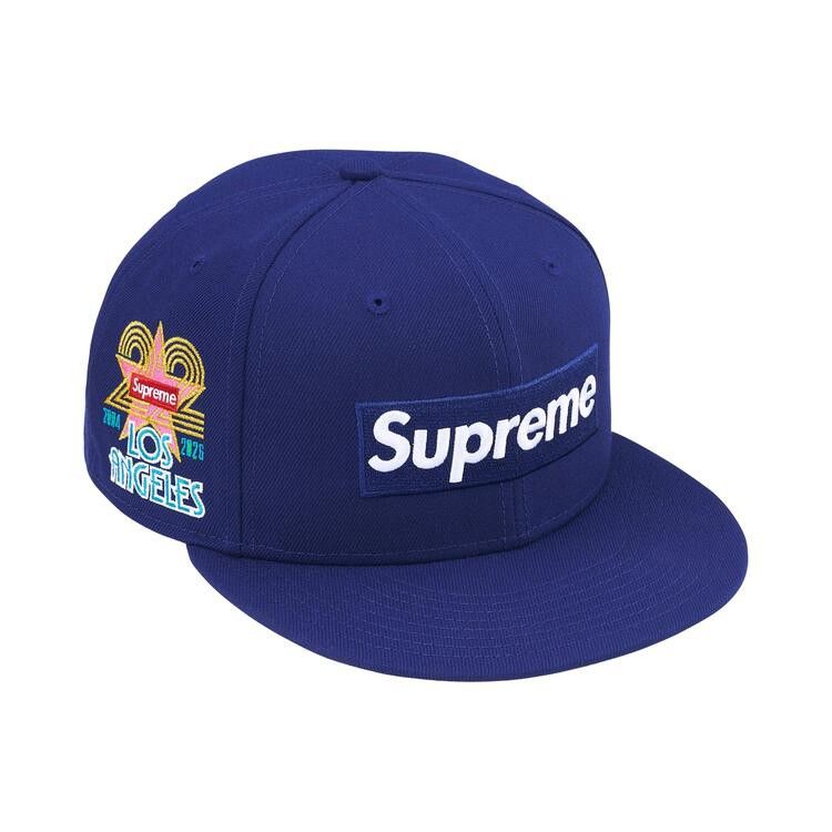 Supreme Shop Box Logo New Era 'Light Navy Los Angeles'