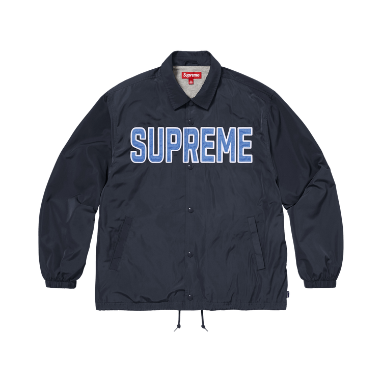 Supreme Spellout Coaches Jacket 'Navy'
