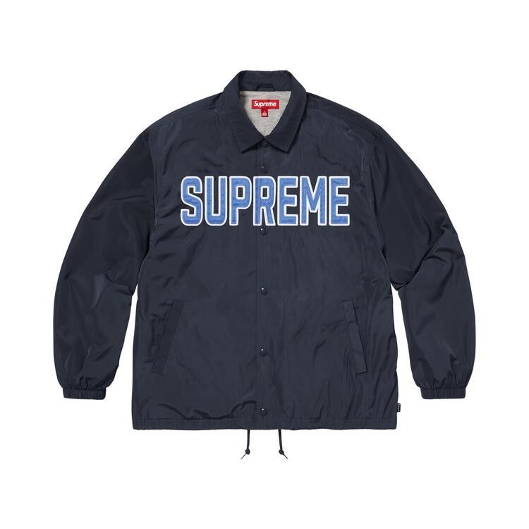 Supreme Spellout Coaches Jacket 'Navy'
