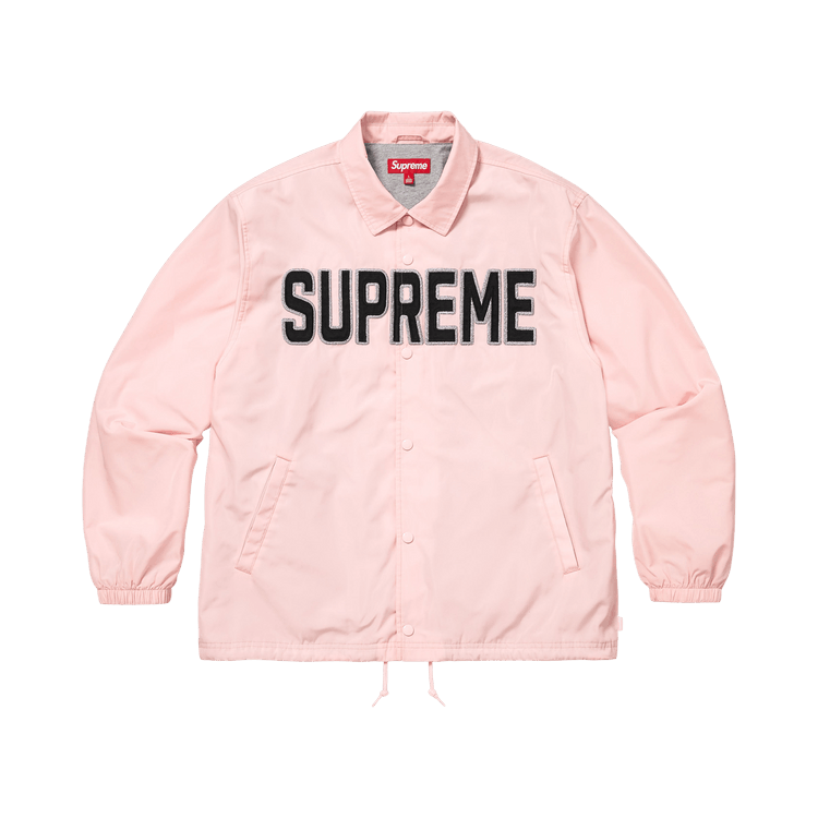 Supreme Spellout Coaches Jacket 'Pink'