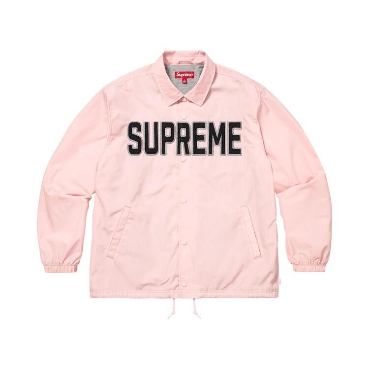 Supreme Spellout Coaches Jacket 'Pink'