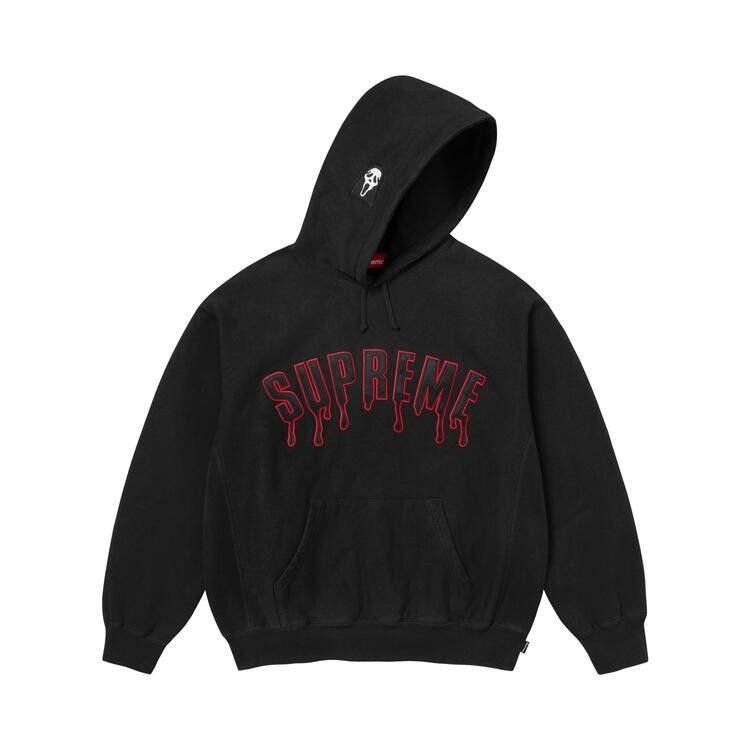 Supreme Ghostface Arc Hooded Sweatshirt 'Black'