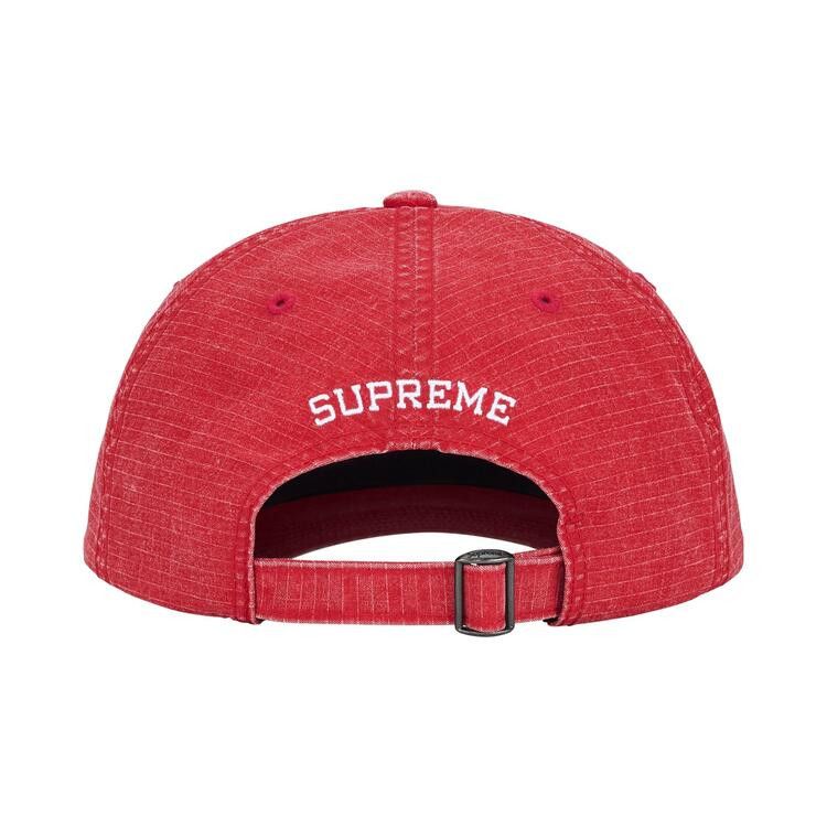 Supreme Arabic Logo Ripstop 6-Panel 'Red'