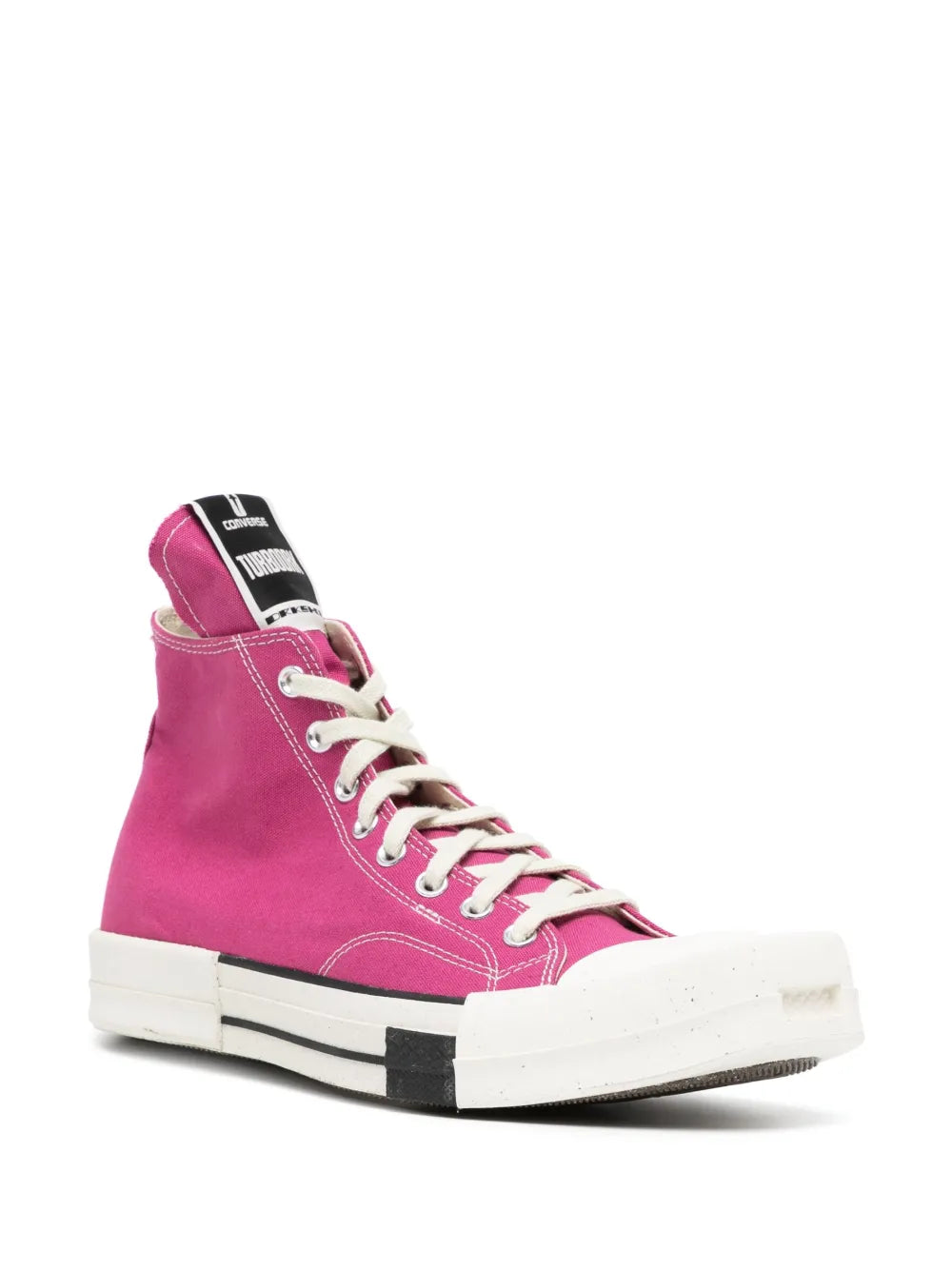 Converse TURBODRK Laceless Chuck Taylor All Star 70 Hi Rick Owens DRKSHDW Cactus Flower Pink