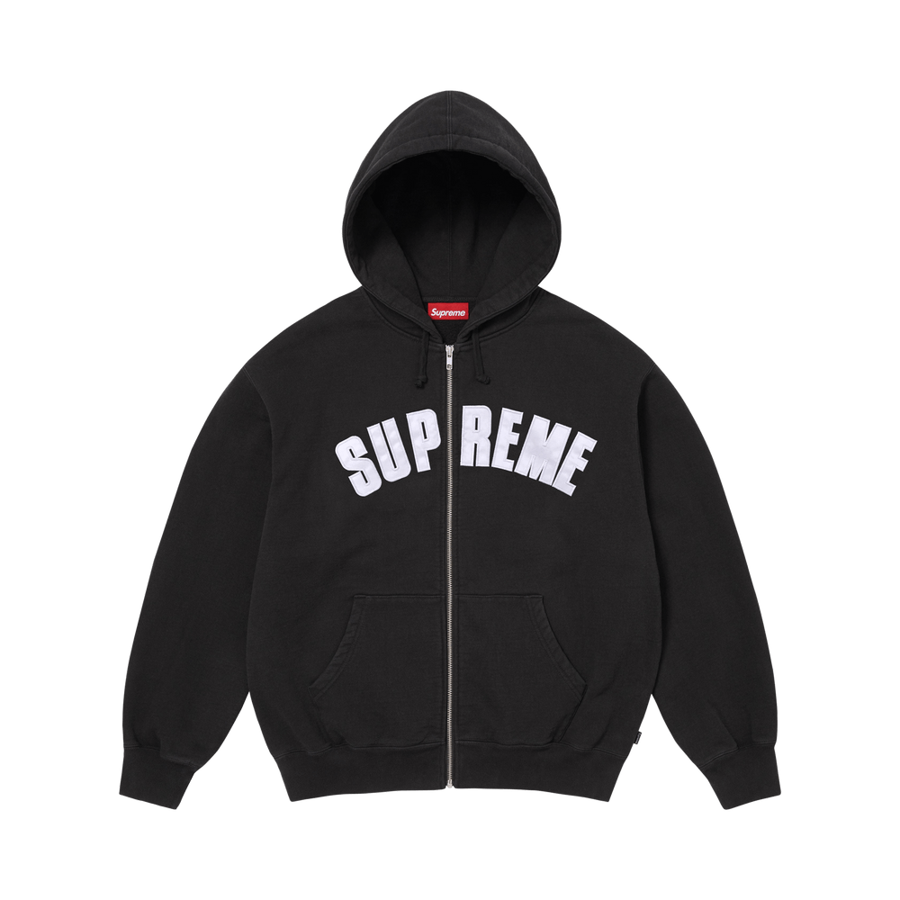 Supreme x Larry Clark Zip Up Hooded Sweatshirt 'Black'