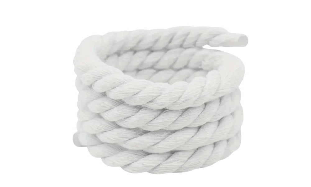 Rope Lace White - 8mm