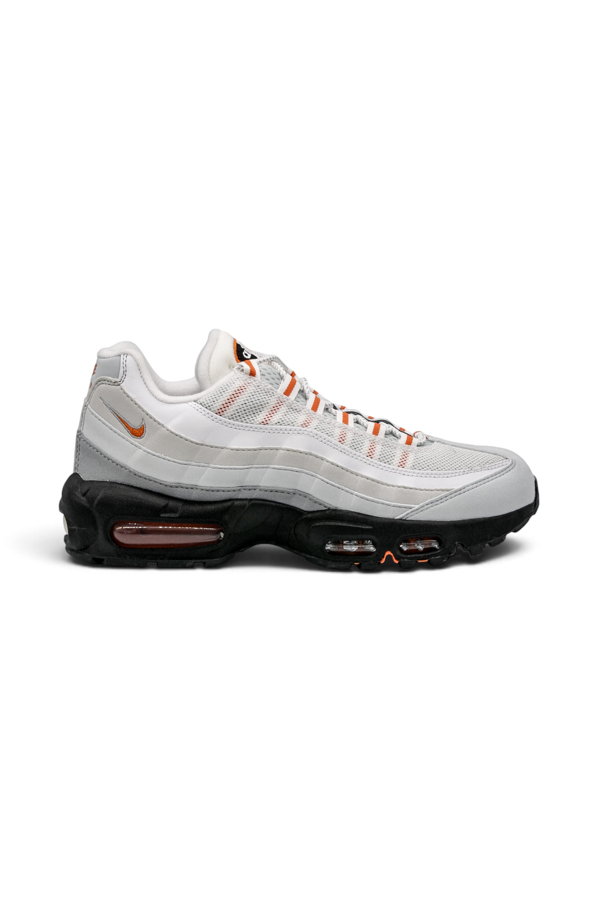Nike Air Max 95 Wolf Grey Safety Orange Pure Platinum