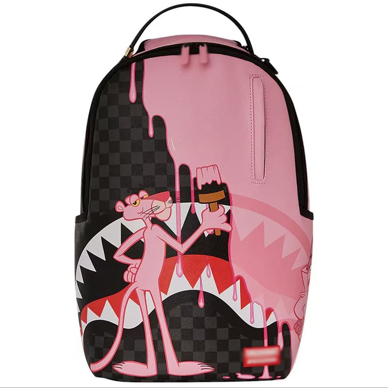 Sprayground Pink Panther Half Painted Backpack