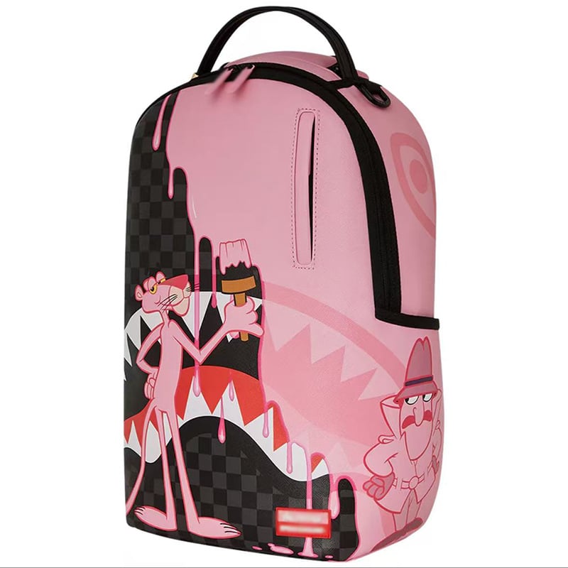 Sprayground Pink Panther Half Painted Backpack