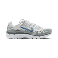 Nike P-6000 White Metallic Silver Blue