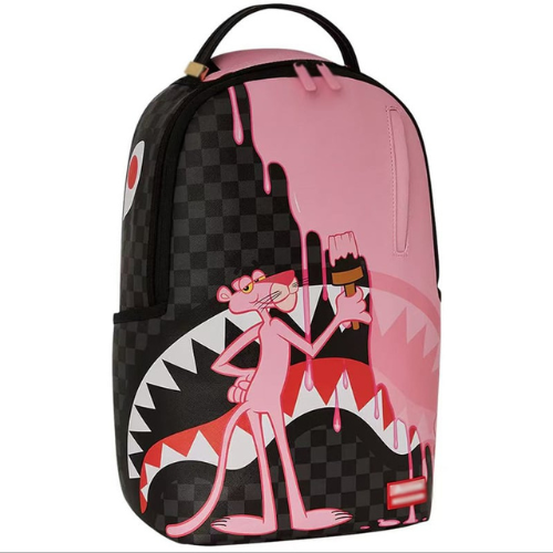 Sprayground Pink Panther Half Painted Backpack