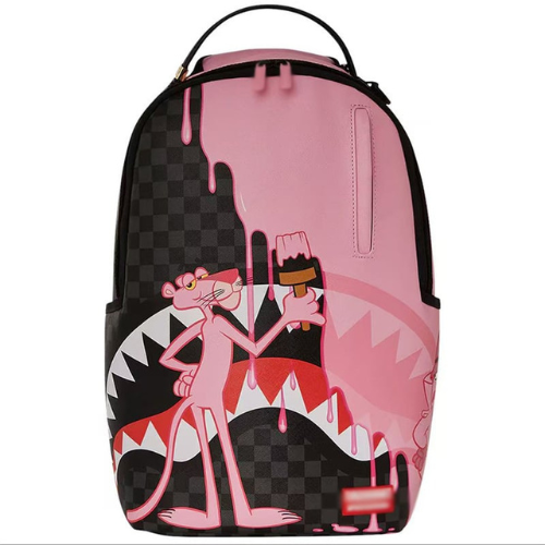 Sprayground Pink Panther Half Painted Backpack
