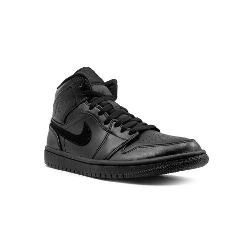 Jordan 1 Mid Triple Black