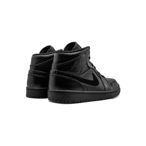 Jordan 1 Mid Triple Black