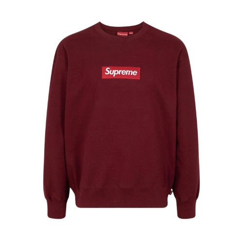Supreme Box Logo Crewneck Cardinal (FW22)