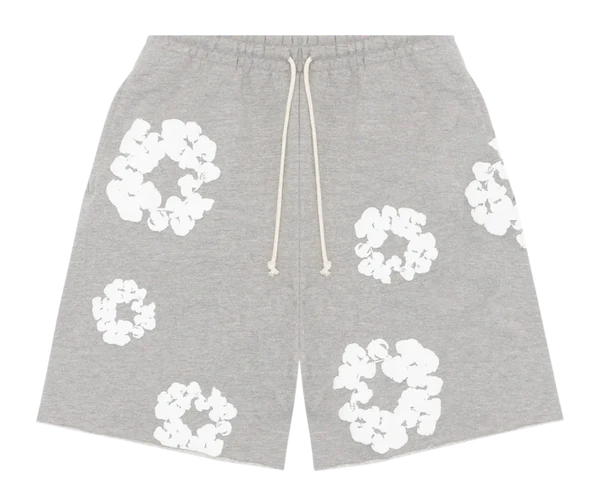 Denim Tears The Cotton Wreath Shorts Grey