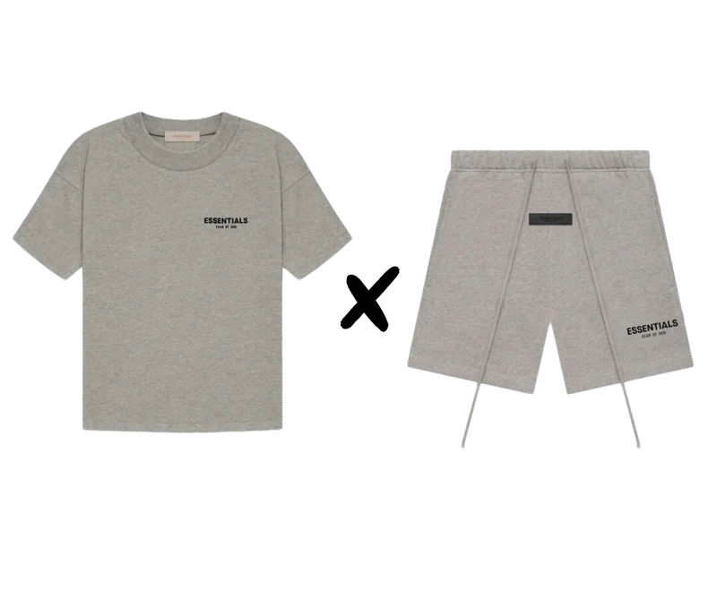 Fear of God Essentials (SS22) Dark Oatmeal Summer Set