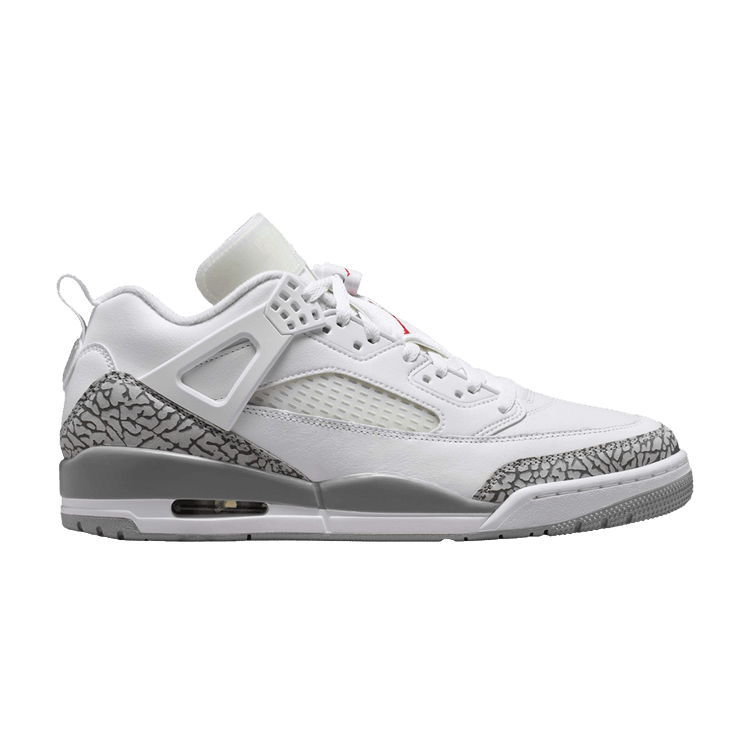 Jordan Spizike Low White Cement