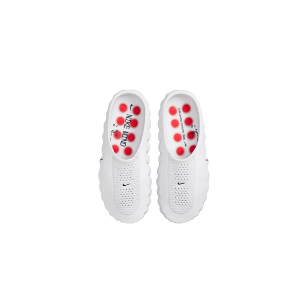 Nike Mind 001 Slide White Speed Red