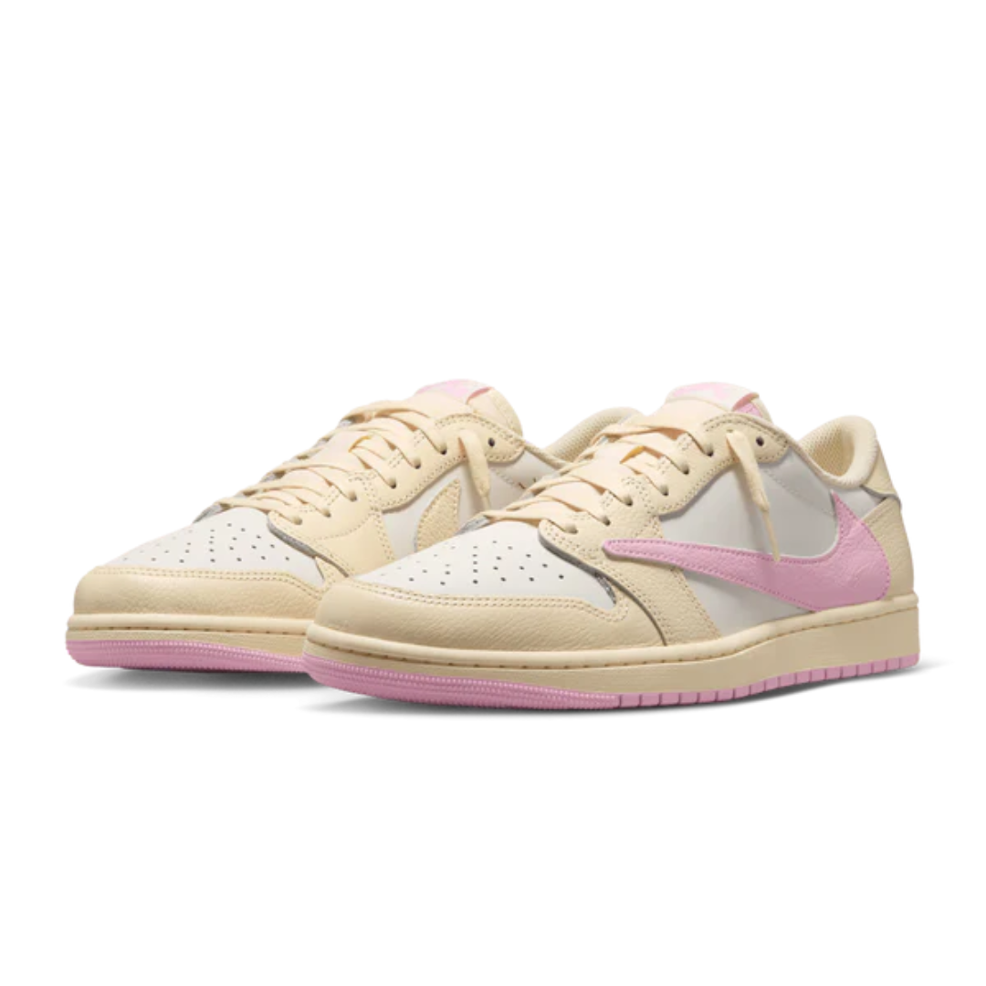 Jordan 1 Retro Low OG SP Travis Scott Shy Pink