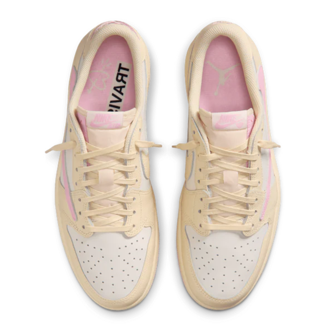 Jordan 1 Retro Low OG SP Travis Scott Shy Pink