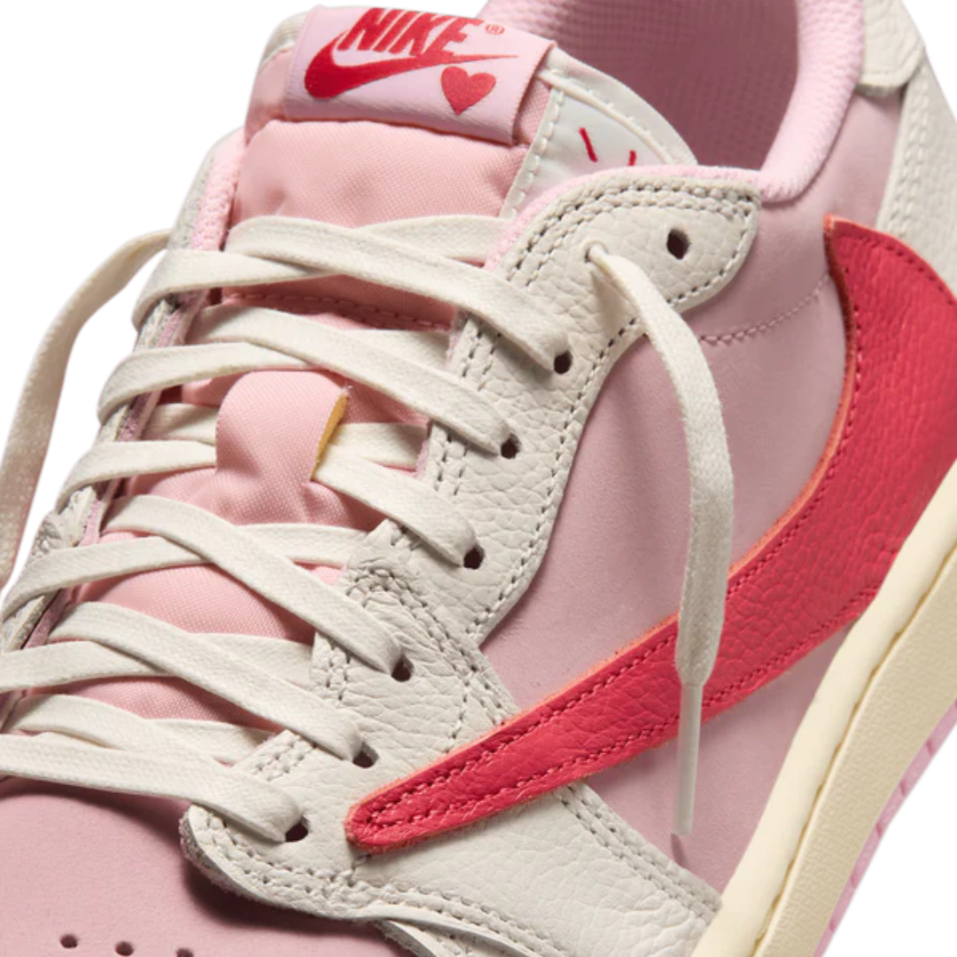 Jordan 1 Retro Low OG SP Travis Scott Sail Tropical Pink
