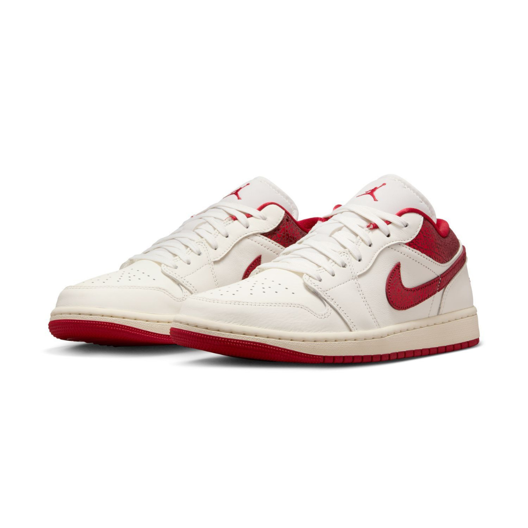 Air Jordan 1 Low SE Sail Varsity Red (wmns)