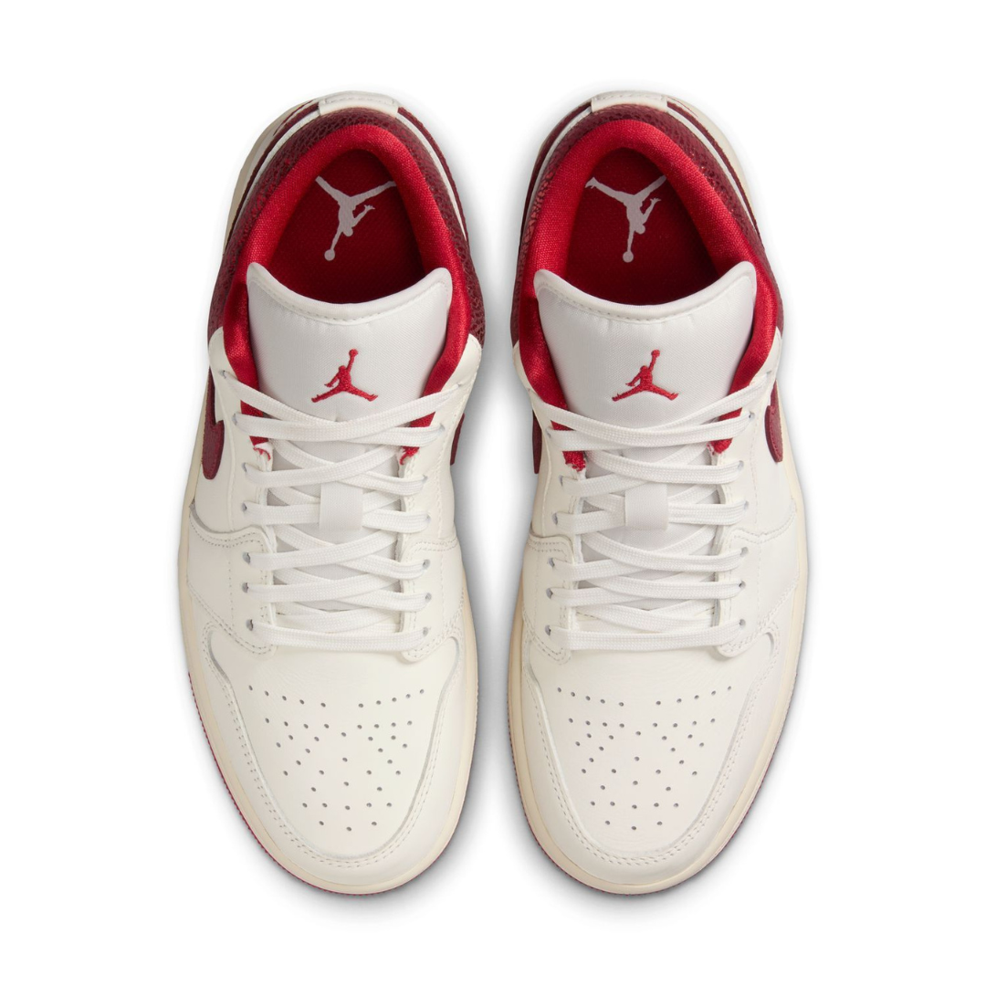Air Jordan 1 Low SE Sail Varsity Red (wmns)