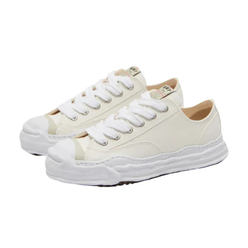 Maison Mihara Yasuhiro Hank OG Sole Canvas Low White