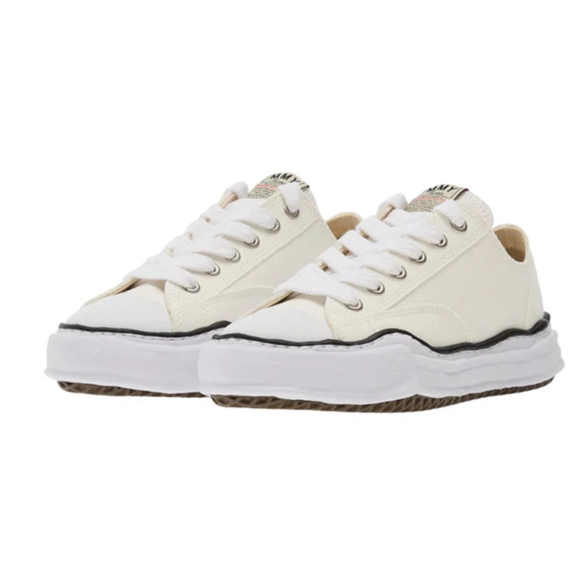 Maison Mihara Yasuhiro Peterson OG Sole Canvas Low White