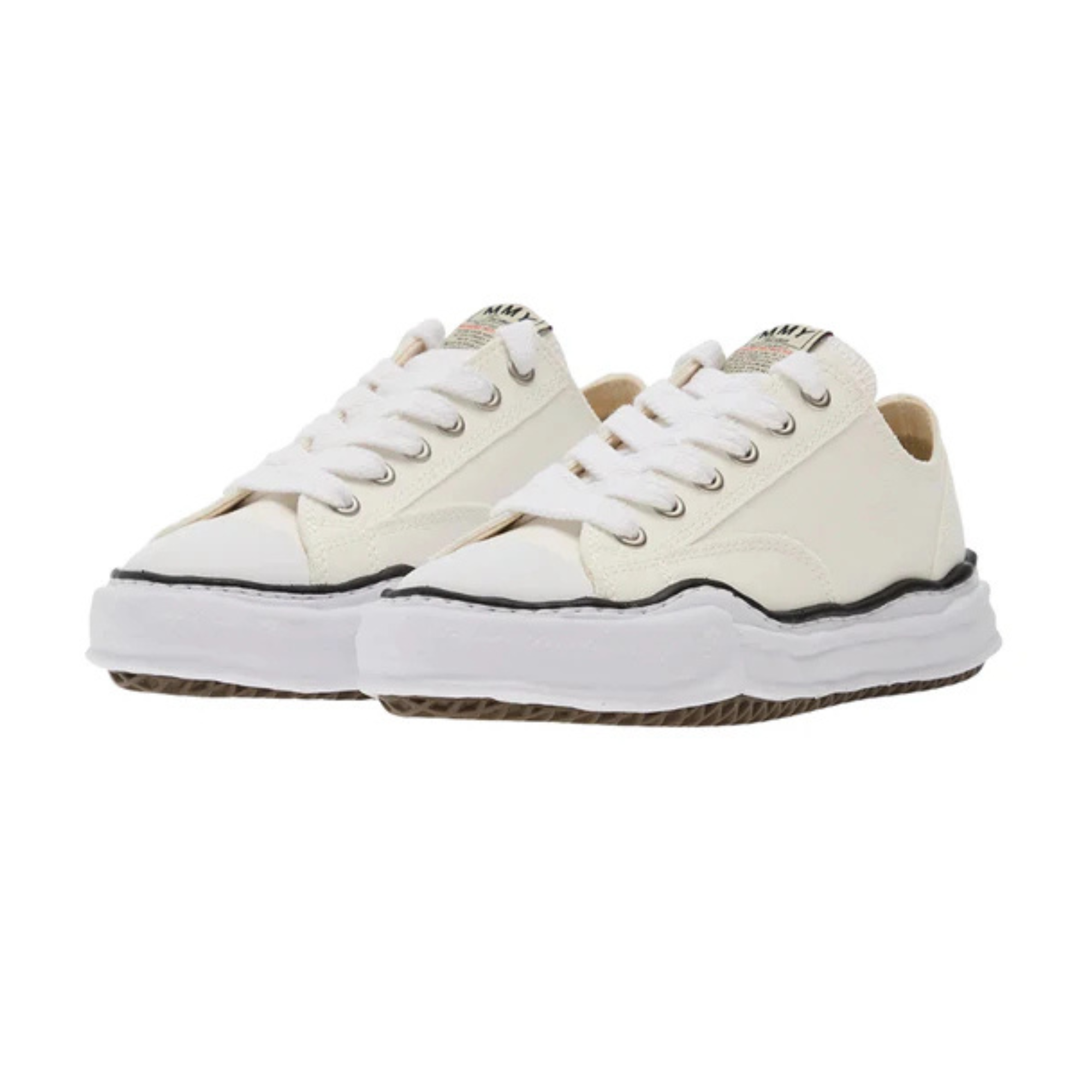 Maison Mihara Yasuhiro Peterson OG Sole Canvas Low White