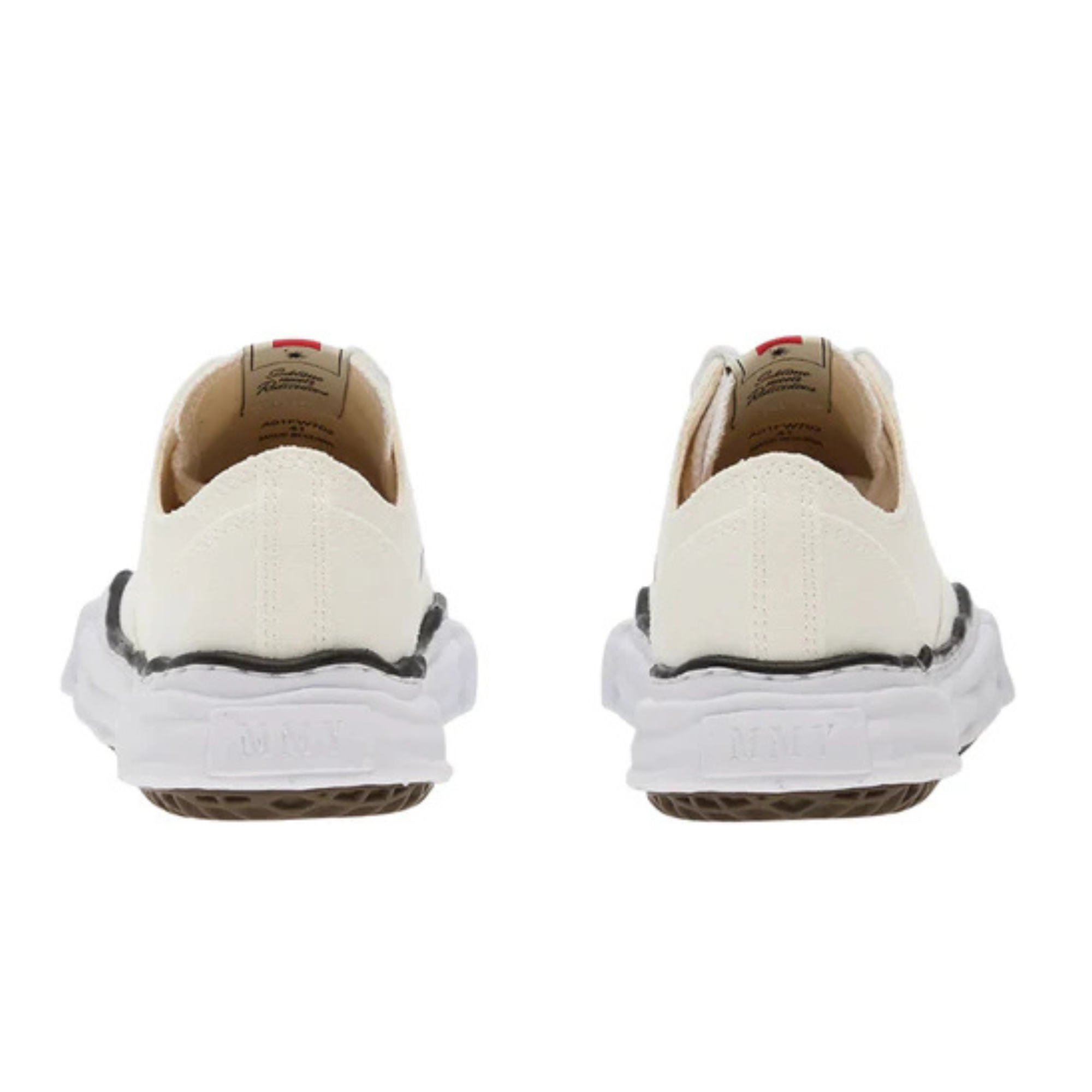 Maison Mihara Yasuhiro Peterson OG Sole Canvas Low White