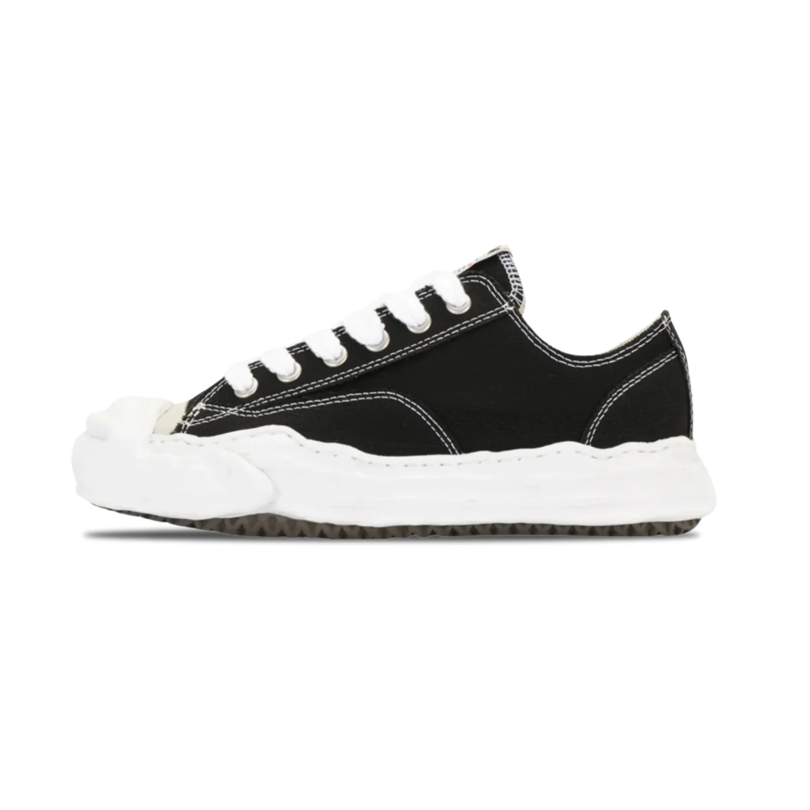 Maison Mihara Yasuhiro Hank OG Sole Canvas Low Black