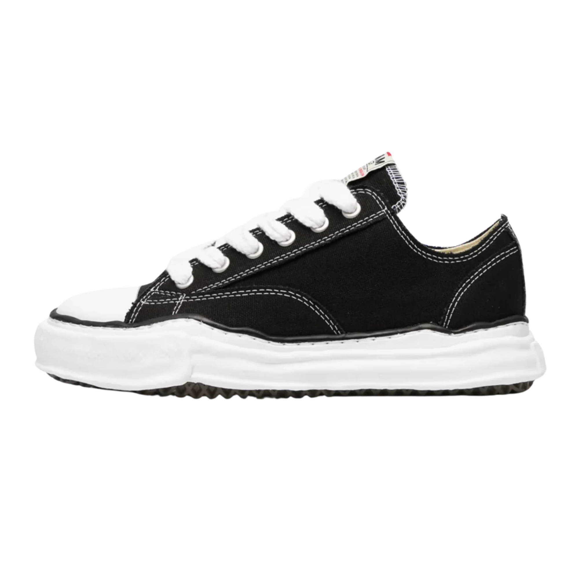 Maison Mihara Yasuhiro Peterson OG Sole Canvas Low Black