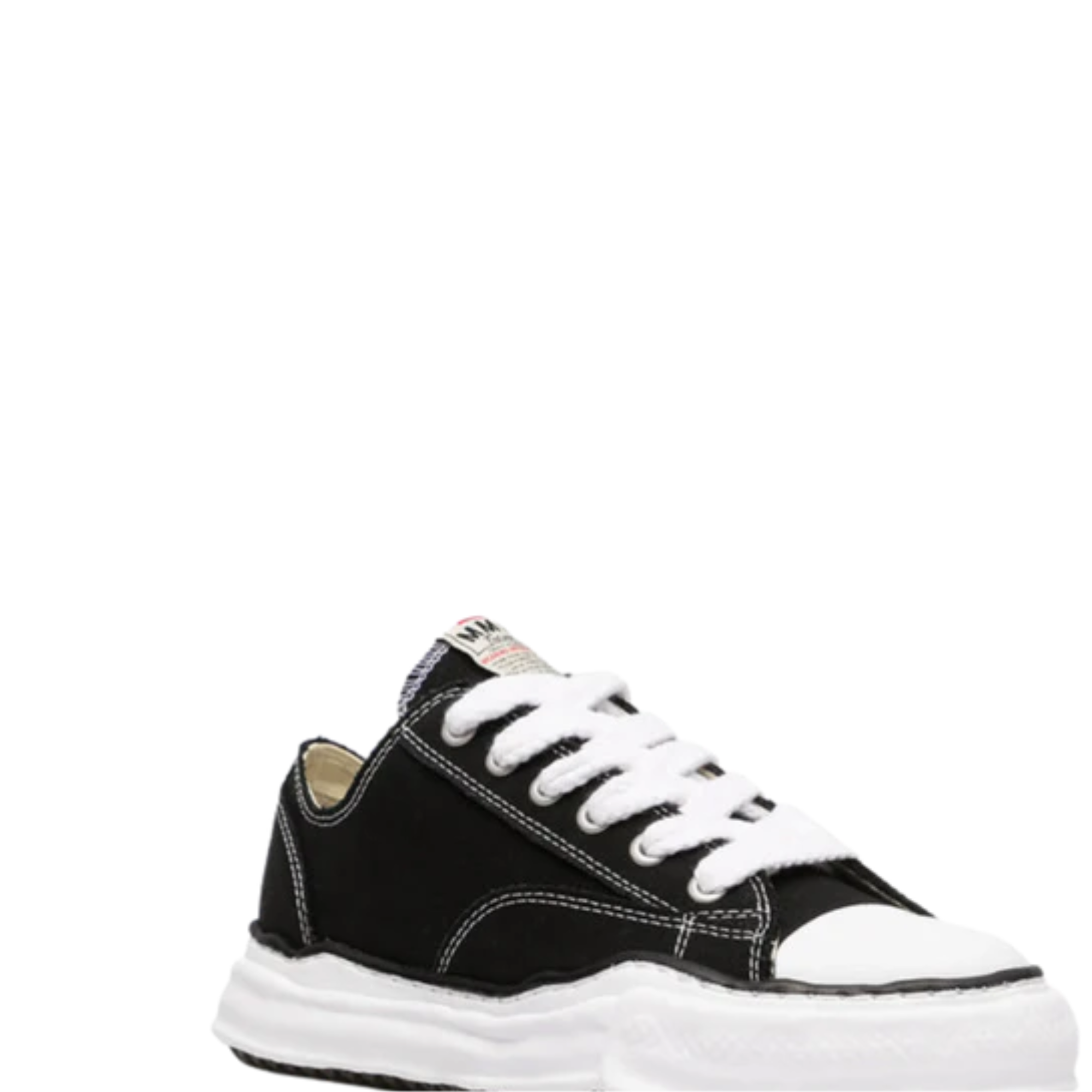 Maison Mihara Yasuhiro Peterson OG Sole Canvas Low Black