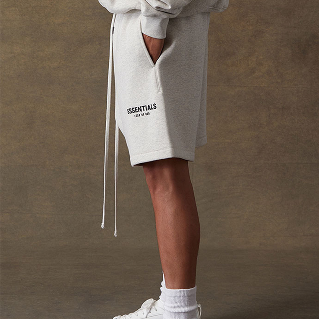 Fear of God Essentials Sweatshorts (SS22) Light Oatmeal