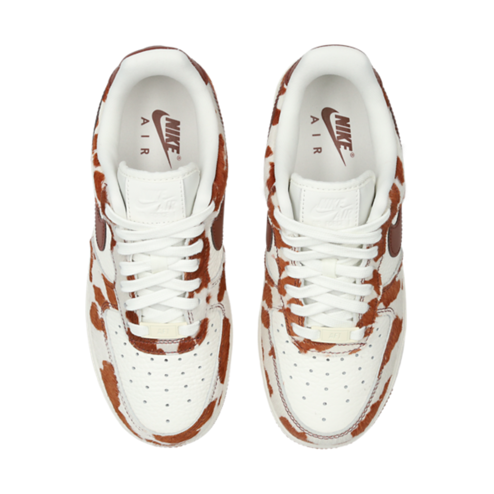 Nike Air Force 1 Low Cow Print Field Brown (Women's)