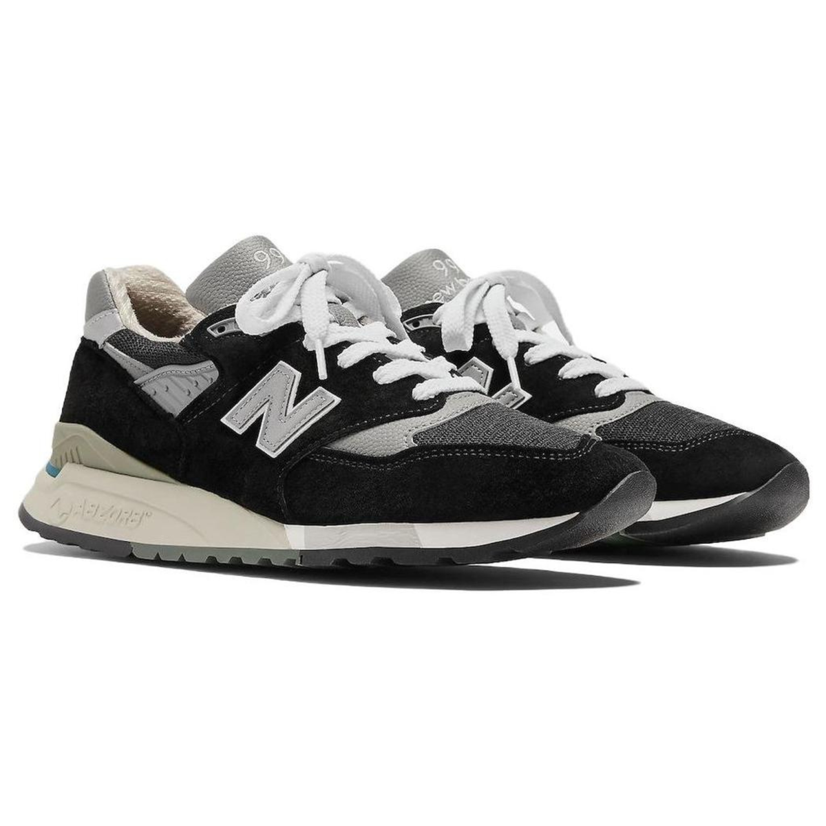 New Balance 998 MiUSA Black Silver