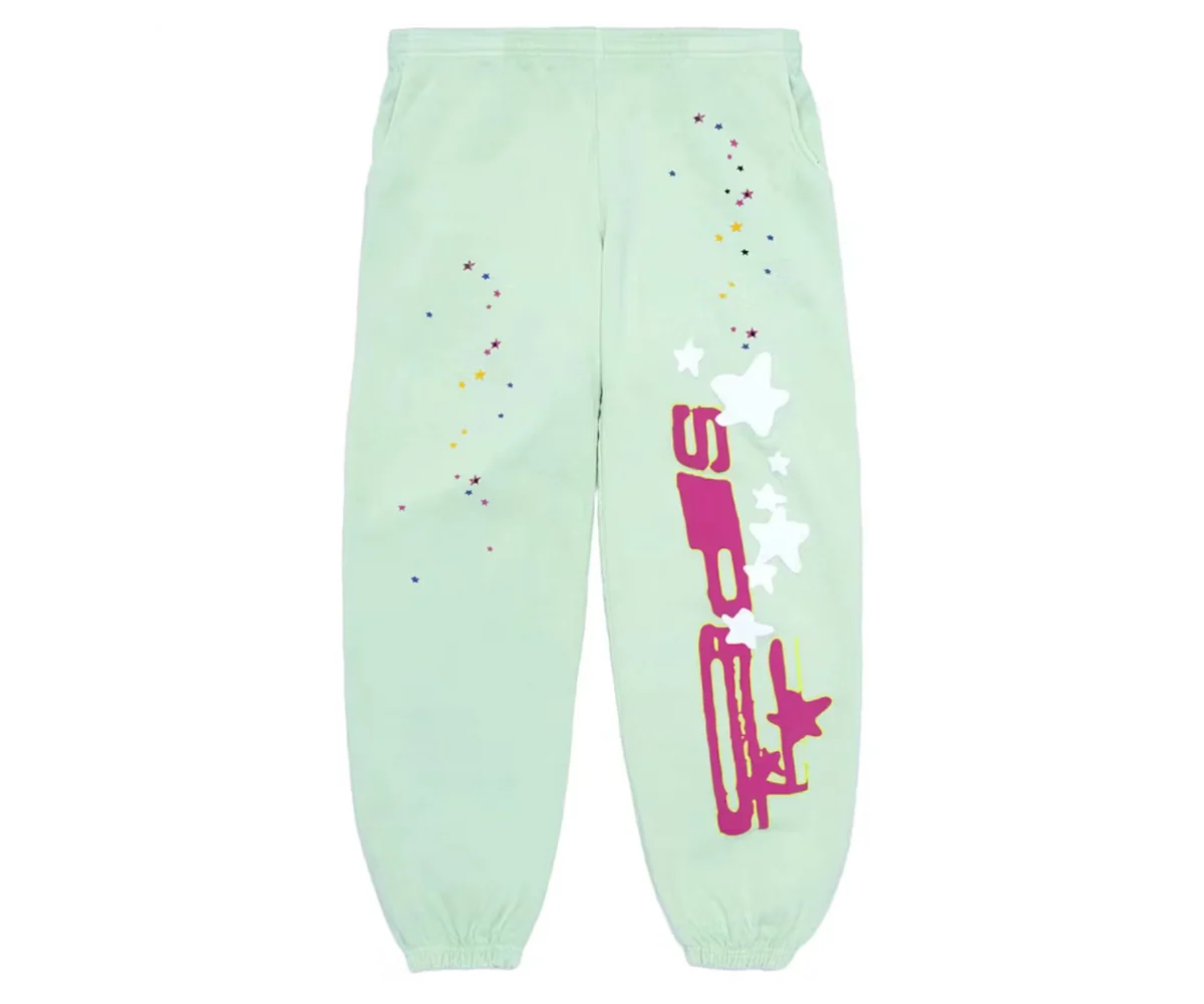 Sp5der SP5 Sweatpants Mint
