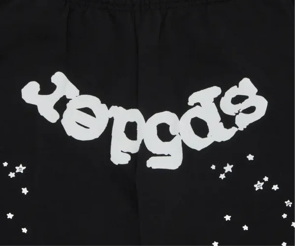 SP5DER OG WEB Black Sweatpants