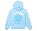 SP5DER Sky Hoodie Light Blue