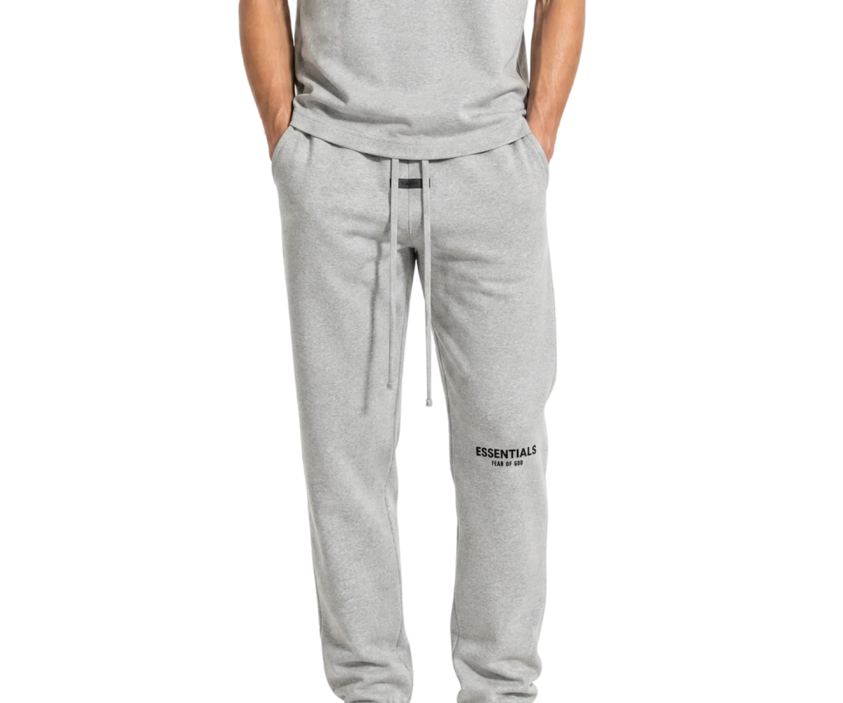 Fear of God Essentials Sweatpants SS22) Dark Oatmeal